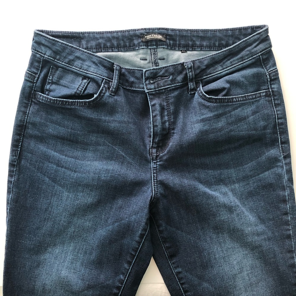 Tom Tailor Dark Wash Alexa Slim Skinny Jeans Size 32